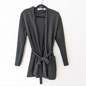 Sonia Rykiel Wool Angora Cardigan wrap sweater size Medium